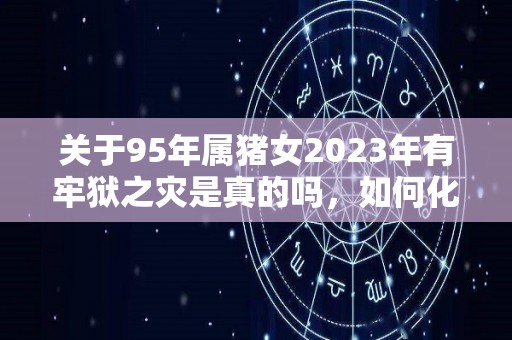 关于95年属猪女2023年有牢狱之灾是真的吗，如何化解的信息