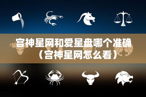 宫神星网和爱星盘哪个准确（宫神星网怎么看）