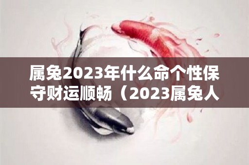 属兔2023年什么命个性保守财运顺畅（2023属兔人是啥命）