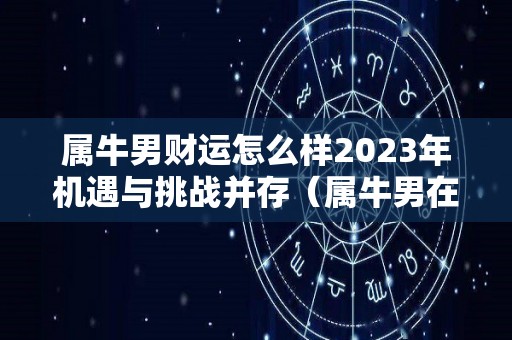 属牛男财运怎么样2023年机遇与挑战并存（属牛男在2021年里的运势和婚姻）