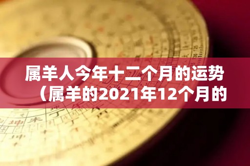 属羊人今年十二个月的运势（属羊的2021年12个月的运势怎么样）