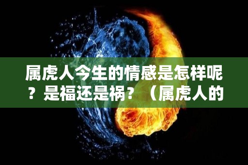 属虎人今生的情感是怎样呢？是福还是祸？（属虎人的命运 婚姻 一生概况）