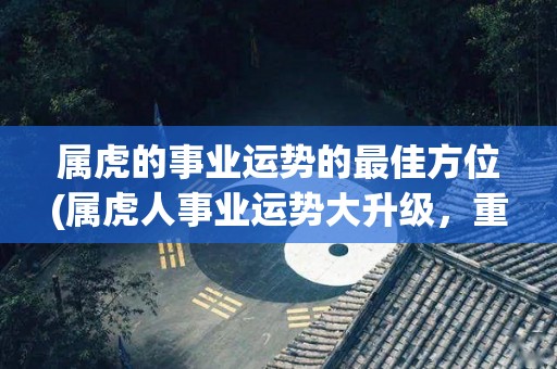 属虎的事业运势的最佳方位(属虎人事业运势大升级，重点发力优势方位！)