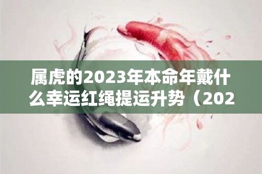 属虎的2023年本命年戴什么幸运红绳提运升势（2022虎的本命年戴什么生肖好）