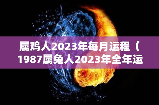 属鸡人2023年每月运程（1987属兔人2023年全年运势运程）