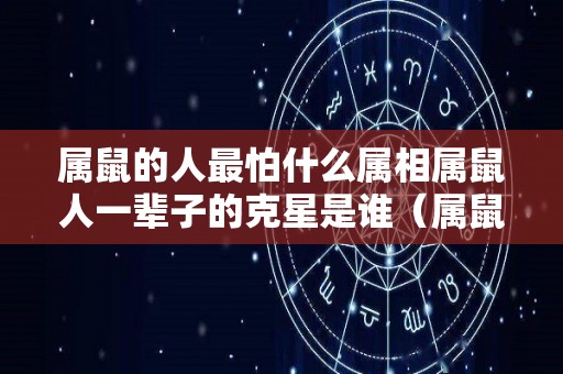 属鼠的人最怕什么属相属鼠人一辈子的克星是谁（属鼠人一生的克星）