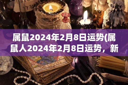 属鼠2024年2月8日运势(属鼠人2024年2月8日运势，新标题：属鼠人2024年2月8日运势大揭秘)