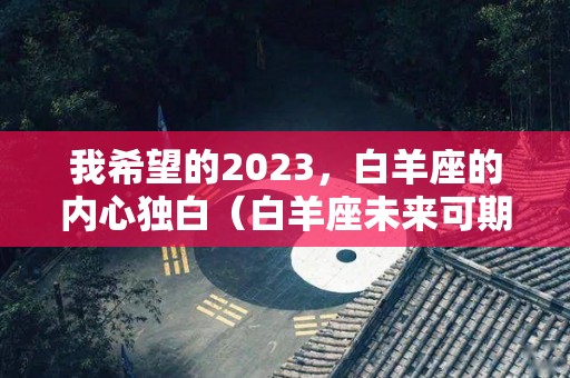 我希望的2023，白羊座的内心独白（白羊座未来可期）