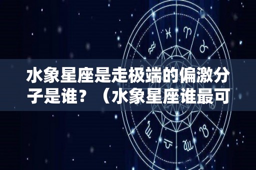 水象星座是走极端的偏激分子是谁？（水象星座谁最可怕）