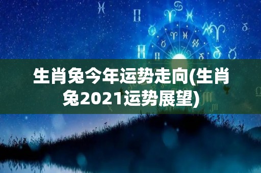 生肖兔今年运势走向(生肖兔2021运势展望)