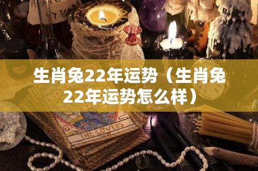 生肖兔22年运势（生肖兔22年运势怎么样）