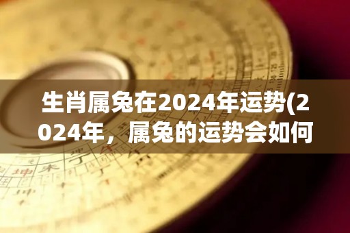 生肖属兔在2024年运势(2024年，属兔的运势会如何？)