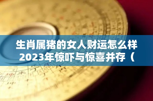 生肖属猪的女人财运怎么样2023年惊吓与惊喜并存（属猪的女人2022年运势怎么样）