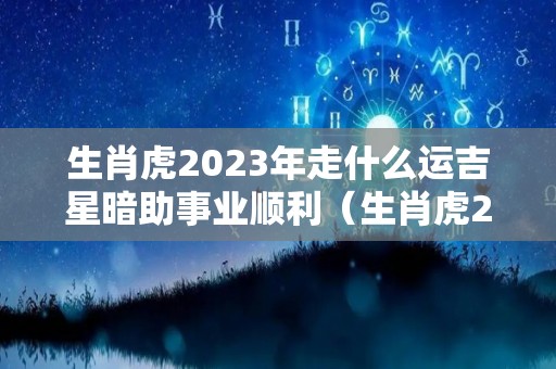 生肖虎2023年走什么运吉星暗助事业顺利（生肖虎2023年走什么运吉星暗助事业顺利）