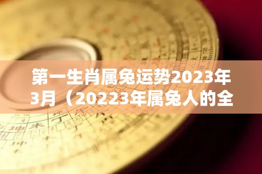 第一生肖属兔运势2023年3月（20223年属兔人的全年运势）