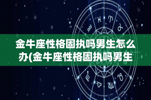 金牛座性格固执吗男生怎么办(金牛座性格固执吗男生怎么办呢)