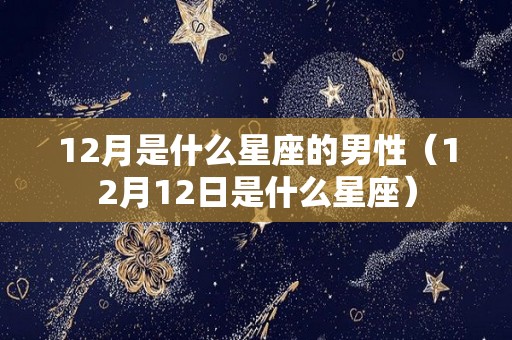 12月是什么星座的男性（12月12日是什么星座）