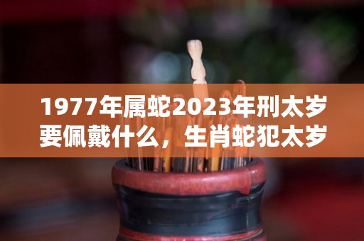 1977年属蛇2023年刑太岁要佩戴什么，生肖蛇犯太岁怎么化解（2027年犯太岁的生肖）