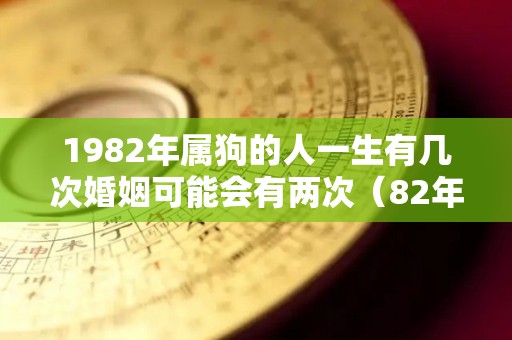 1982年属狗的人一生有几次婚姻可能会有两次（82年属狗一生有几次婚姻男）