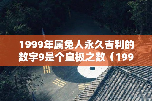 1999年属兔人永久吉利的数字9是个皇极之数（1999属兔的吉祥数字）