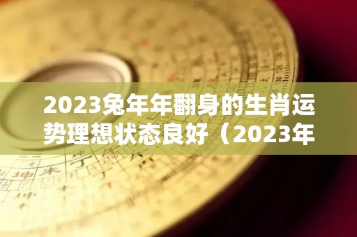 2023兔年年翻身的生肖运势理想状态良好（2023年兔的运势和财运）