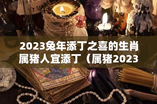 2023兔年添丁之喜的生肖属猪人宜添丁（属猪2023年生孩子）