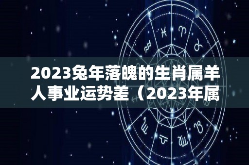 2023兔年落魄的生肖属羊人事业运势差（2023年属兔怎么样）