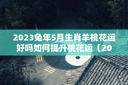 2023兔年5月生肖羊桃花运好吗如何提升桃花运（2023年5月出生的兔宝宝）