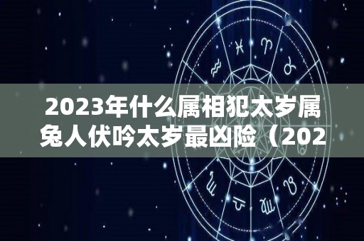 2023年什么属相犯太岁属兔人伏吟太岁最凶险（2023年哪些属相犯太岁）