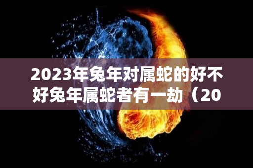 2023年兔年对属蛇的好不好兔年属蛇者有一劫（2023兔年属蛇的运势怎么样）