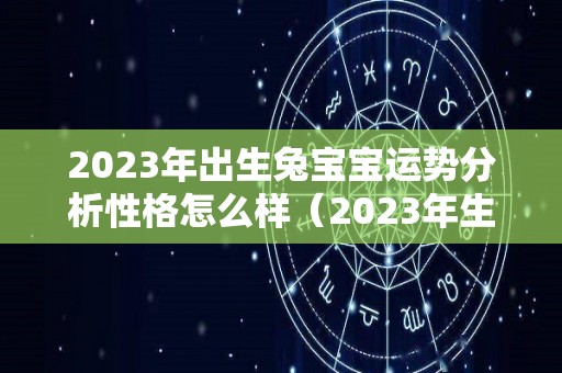 2023年出生兔宝宝运势分析性格怎么样（2023年生兔宝宝吉凶月份介绍）