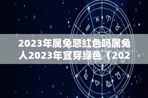 2023年属兔忌红色吗属兔人2023年宜穿绿色（2023年属兔忌什么父母）