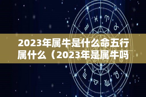 2023年属牛是什么命五行属什么（2023年是属牛吗）