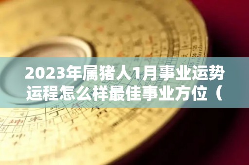 2023年属猪人1月事业运势运程怎么样最佳事业方位（属猪2023年运势第一运势）