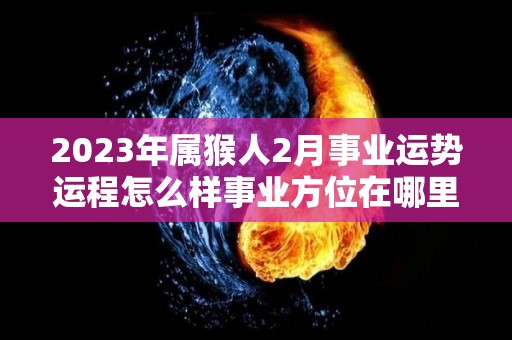 2023年属猴人2月事业运势运程怎么样事业方位在哪里（2023猴年运势每月运势详解）