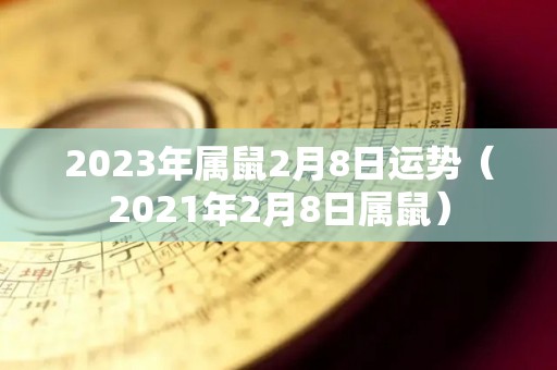 2023年属鼠2月8日运势（2021年2月8日属鼠）