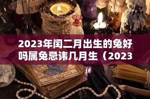 2023年闰二月出生的兔好吗属兔忌讳几月生（2023年闰2月好吗）