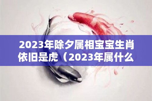 2023年除夕属相宝宝生肖依旧是虎（2023年属什么生肖的宝宝）