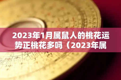 2023年1月属鼠人的桃花运势正桃花多吗（2023年属鼠人的全年每月）