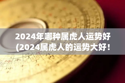 2024年哪种属虎人运势好(2024属虎人的运势大好！)