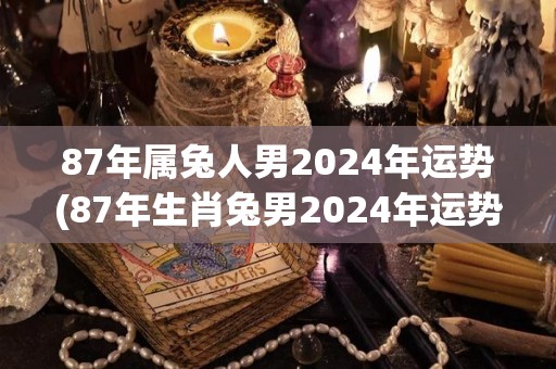 87年属兔人男2024年运势(87年生肖兔男2024年运势如何？)