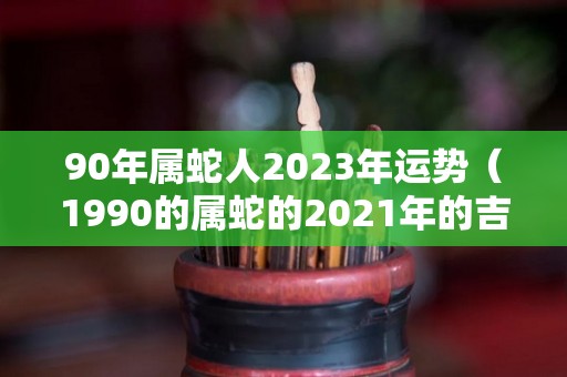 90年属蛇人2023年运势（1990的属蛇的2021年的吉凶）