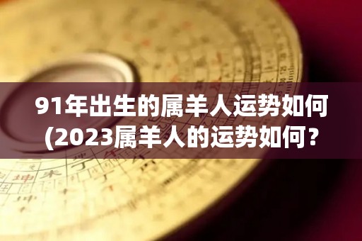 91年出生的属羊人运势如何(2023属羊人的运势如何？)